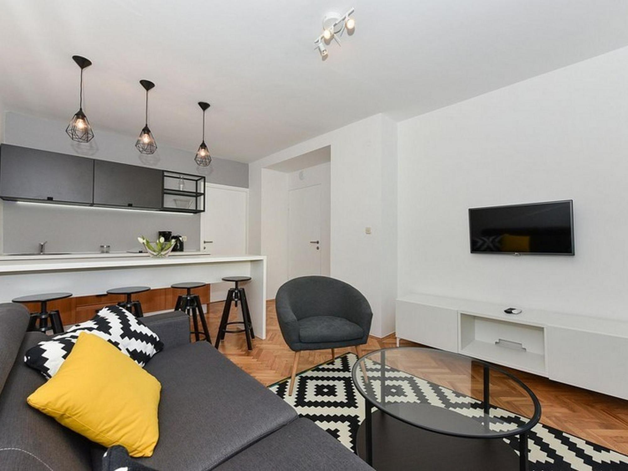 Mediterraneo Garden Apartments Petrcane Ruang foto