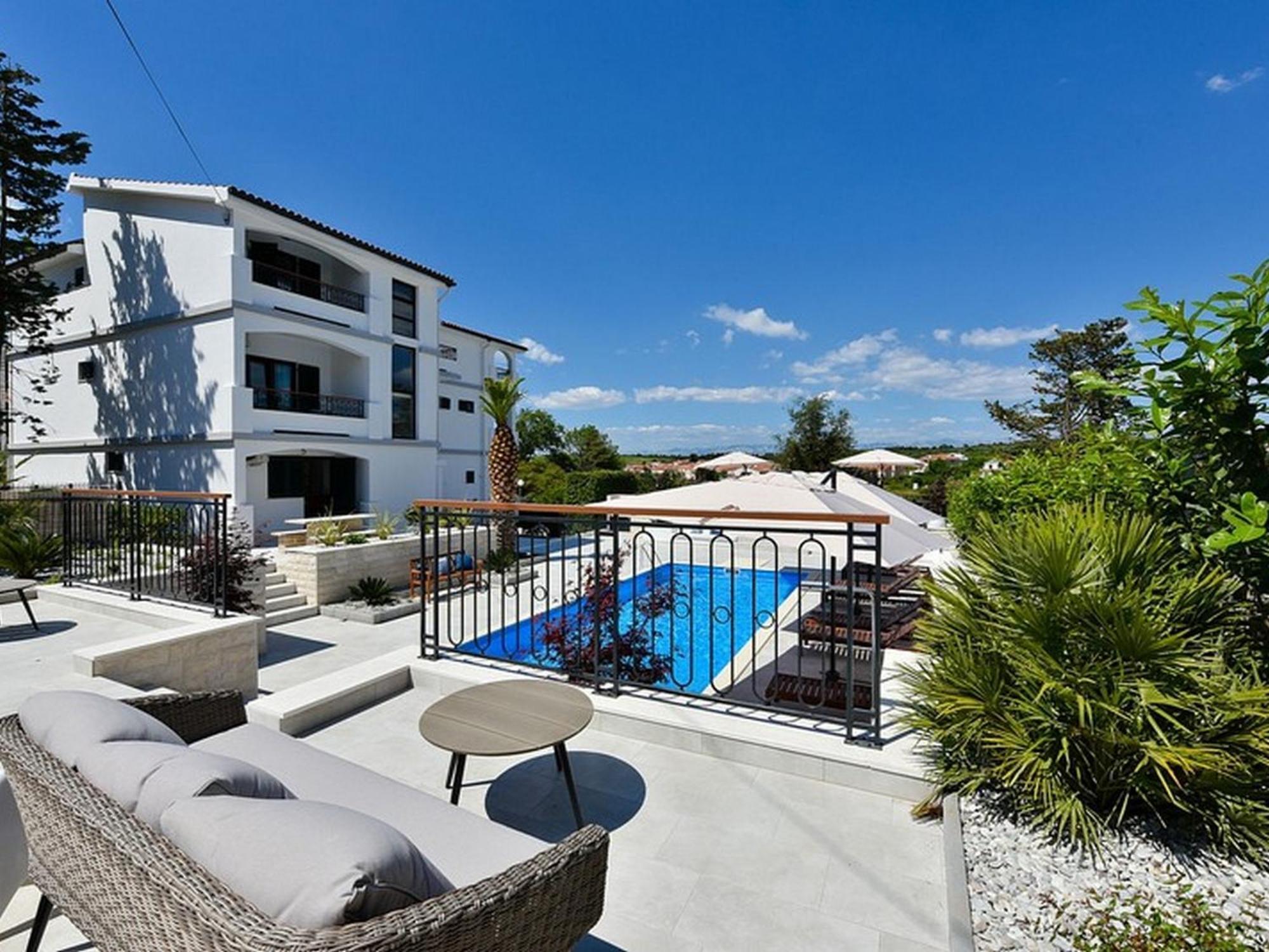 Mediterraneo Garden Apartments Petrcane Ruang foto